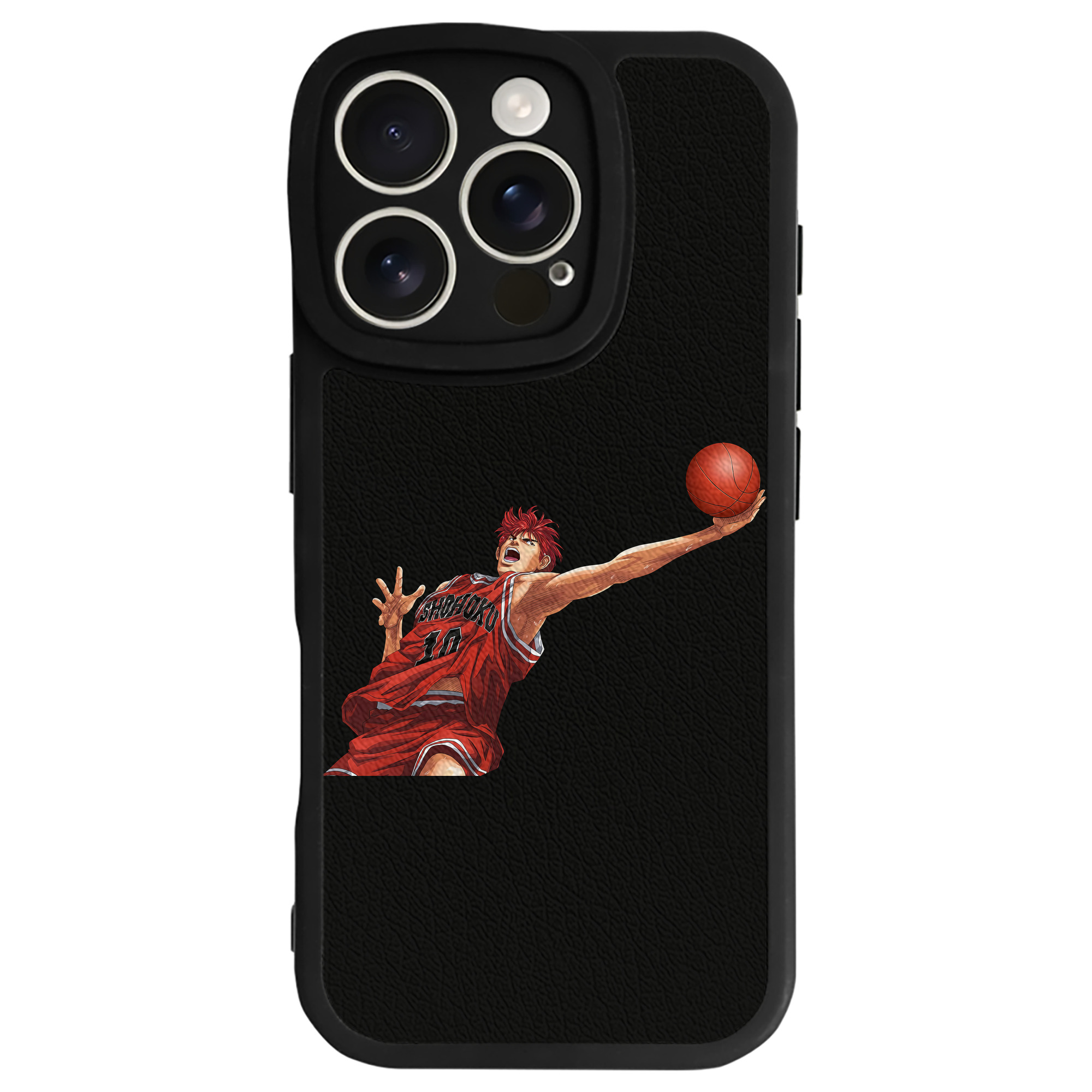 （画像用） SLAM DUNK／スラムダンク 【iPhone 16シリーズ対応】シリコンスマホケース（レザー調） 材質：シリコン